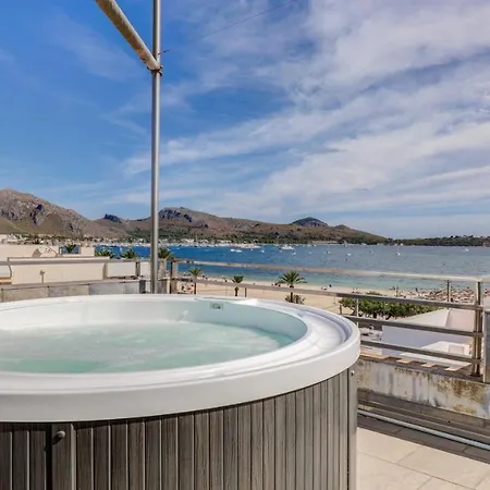 Elegant With Sea View In Puerto De Pollenca 120m² Jacuzzi