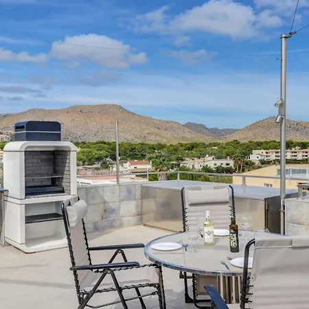 Elegant With Sea View In Puerto De Pollenca 120m² Jacuzzi