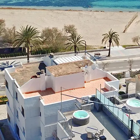 Elegant With Sea View In Puerto De Pollenca 120m² Jacuzzi